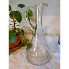 Princess House Etched Glass Wine Decanter Carafe - Etsy