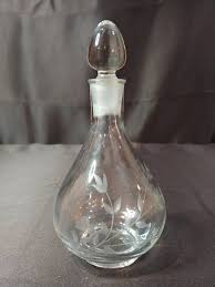 Vintage Rare Antique Lentheric Glass Perfume Bottle With Glass Stopper - Etsy