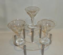 Vintage Glass Needle Etched Rose Nick and Nora Cocktail Glasses (3) - 4 Ounces, Martini, Floral Etched, Stem, Barware, Bar Cart Styling - Etsy