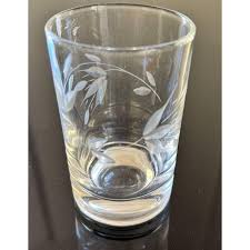 Hollywood Regency Rope and Crystal Glass Toothbrush Holder Italian Style 1960 | Chairish