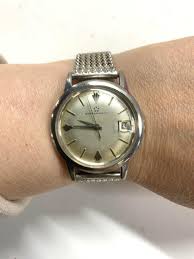 Sold at Auction: Eterna- Matic Date Deployment Watch, Org Box