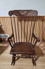 Vintage Colony Rocker by Lock 1776 Rocking Chair