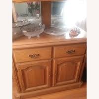 Natural Wood Desk - AptDeco