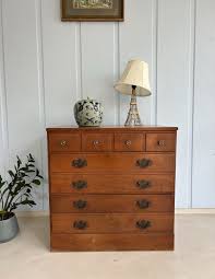 ETHAN ALLEN Nutmeg Maple Dresser-Large Nightstand-Vtg Solid ...