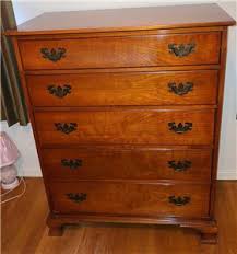 Beautiful Vintage Solid Wood Highboy Chest of Drawers – VGC ...