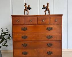 ETHAN ALLEN Nutmeg Maple Dresser-vintage Solid Wood ...