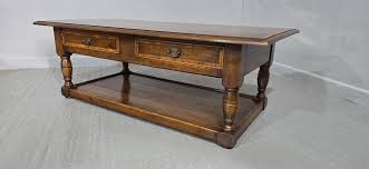 Oak Plank Coffee Table, 1920 | Chairish