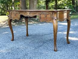 Vintage French Provincial Style Writing Desk With Boiserie ...