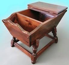 Colonial Dough Box End Table 30x22x20 Ethan Allen Old Tavern ...