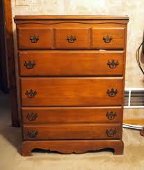 Solid Wood 4 Drawer Chest Of Drawers, 40" x 30" x 16", Contents Not Included - Mayo Auction & Realty