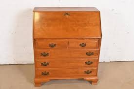 Ethan Allen Early American Solid Maple and Birch Drop Front ...