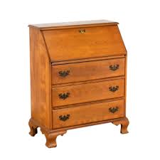 Vintage Maple Drop Front Secretary Desk | Grandview Mercantile