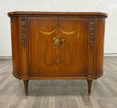 Vintage Lammert's Louis XVI Style Demilune Console ...