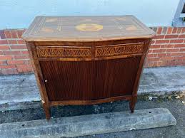 19th Century Dutch Neoclassical Style Marquetry Inlaid ...