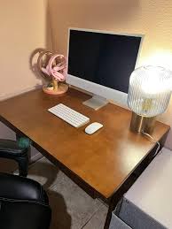 Brown Desk & Office Chair for Sale in Phoenix, AZ - OfferUp