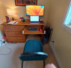 Help me be more ergonomics! Desk, monitor, keyboard, office ...