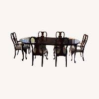 Universal Furniture Cherry Wood Dining Set - AptDeco