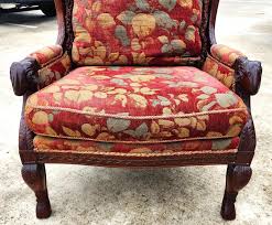 Library Reading Lounge Chair by Key City Furniture | Chairish