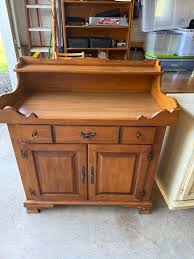 Gorgeous old hutch. Lots of storage. One knob broken. H 40 ...