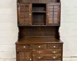 Vintage Ethan Allen Custom Room Plan CRP Antiqued Pine Old ...