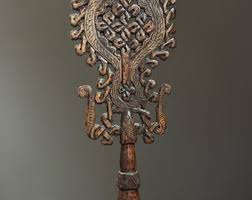 Large Vintage Folk Art Polychrome Hand Carved Wood Cat Statue (ca. 1960) - Etsy Canada