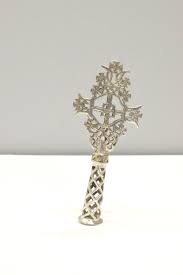 African Silver Coptic Cross Scepter Ethiopia - Etsy