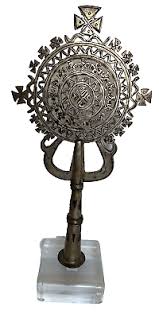 Antique Ethiopian Orthodox Blessing Processual Cross ...