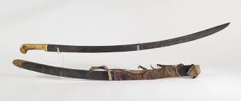 Sold at Auction: Sabre caucasien type "Shashka". La ...