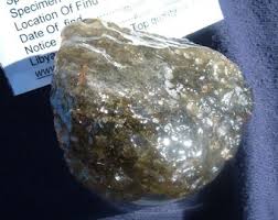 800 Crt Libyan Desert Glass Dimples ( Dark Green A+) ...