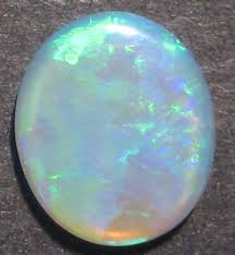 Super Gem Australian Crystal Opal Cut Stone Green Blue ...