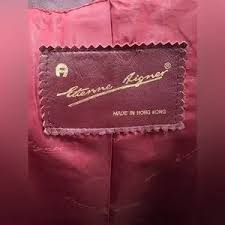 Jackets & Coats | Vintage Maroon Genuine Leather Coat | Poshmark