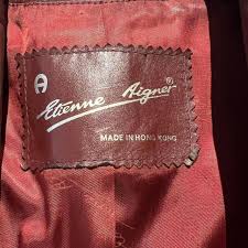 Vintage 70/80s Entienne Aigner Burgundy | Mercari