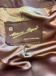 Vintage Etienne Aigner Leather Blazer: 70s Oxblood Jacket ...