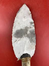 Sold at Auction: Hafted Blade Indian Artifact Arrowhead