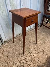 Antique Federal Style Mahogany Side Table With Dovetails and ...