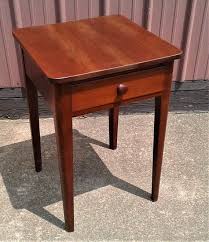 Antique Solid Walnut One Drawer Night Stand or End Table W ...