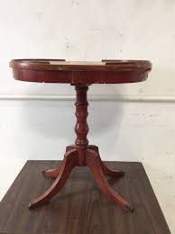 Sold at Auction: Vintage End Table W/ Claw Feet
