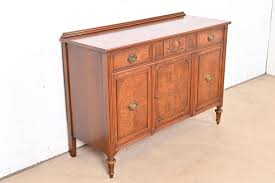 Bernhardt French Regency Louis XVI Burled Walnut Sideboard ...