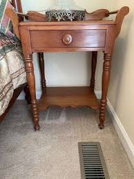 Antique Bedside water table - McNatt Real Estate