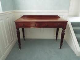 Beautiful Antique Victorian Mahogany 2 Drawer Console Hall ...