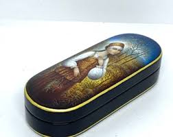 MADE IN UKRAINE ! Exclusive Lacquer Box Snow Princess Hand Painted Papier-mache - Etsy