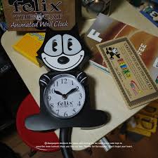 Felix The Cat Rare Wall Clock Out of Print Vintage Collectible Ornament with Box | eBay Australia