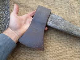 SCARCE "WISENT " LARGE ANTIQUE GERMAN FELLING AXE LOGIING HATCHET VINTAGE | eBay