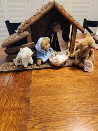 Boyds Bears Head Bean Collection Plush Nativity set - 2005 ...