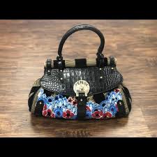 Fendi | Bags | Limited Edition Fendi Bag Floral And Striped ...