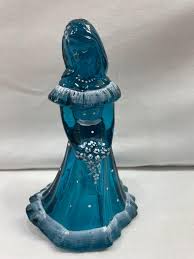 Fenton FGS 2005 Centennial Exclusive Blue Glass Bridesmaid ...