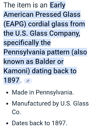 1897 Set of 3 Antique EAPG Ornate Starburst Footed Glassware ...