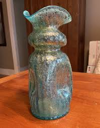 Dugan Venetian Chartreuse Art Glass Vase - 10-1/2” | eBay