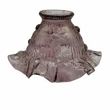 Vintage Fenton Iridescent Dusty Pink Cabbage Rose Glass ...