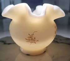 Fenton Custard Glass Bowl | eBay